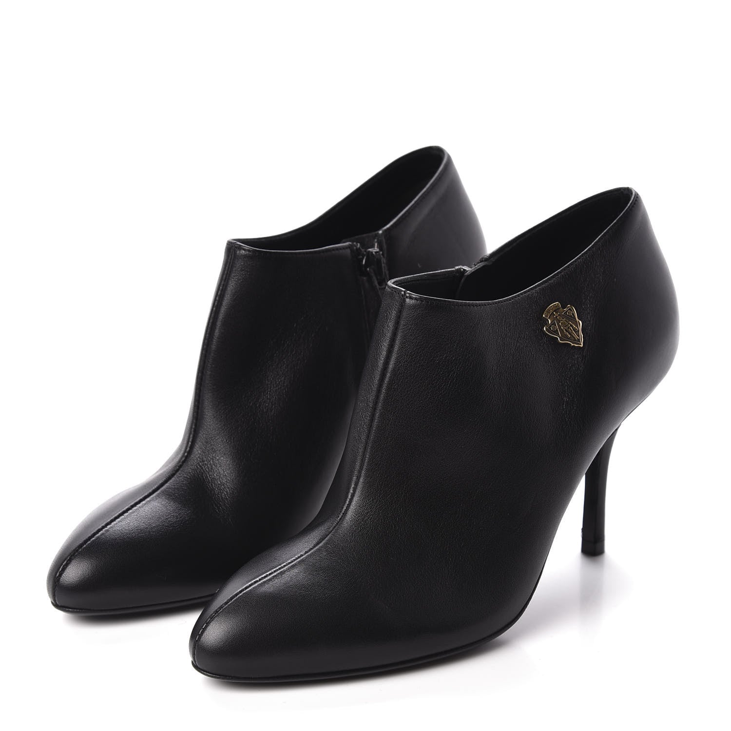 Gucci Calfskin Hysteria Ankle Boots 35 Black 3 of 8