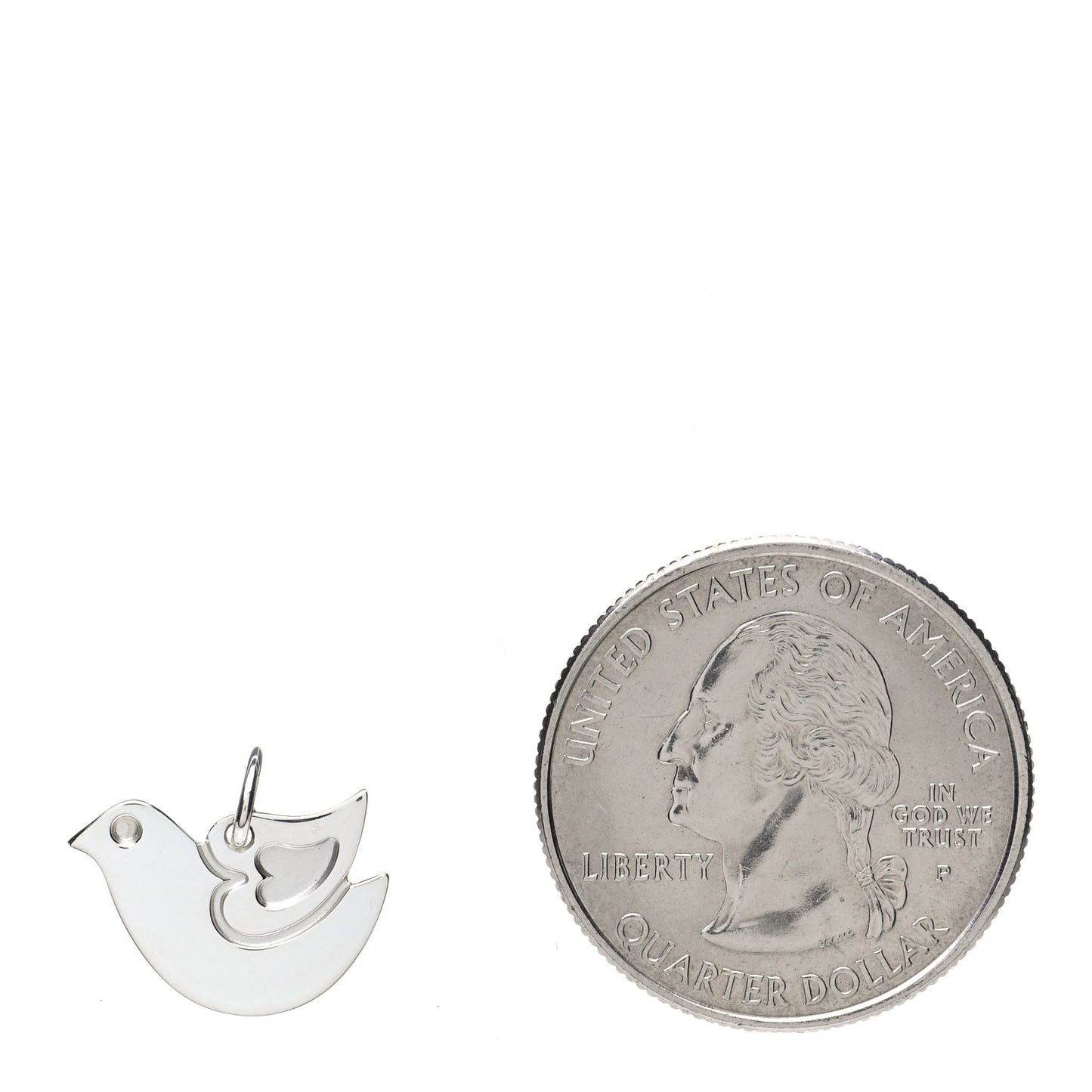 Sterling Silver Lovey Dovey Charm