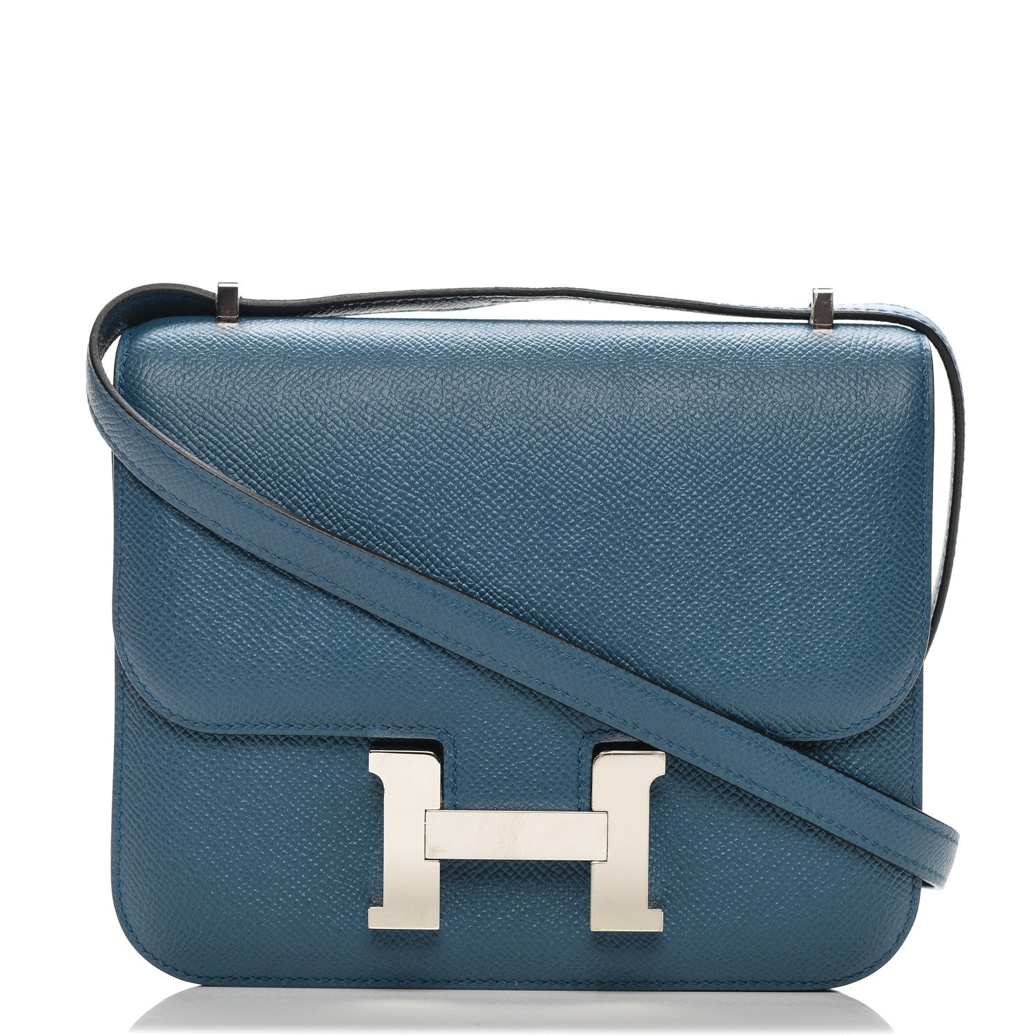 Hermes Epsom Constance 18 Bleu Agate 15 of 28
