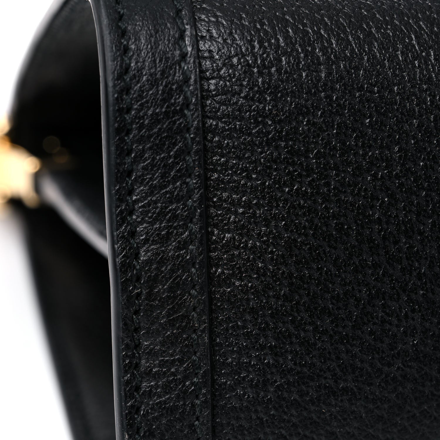Gucci Textured Calfskin Web Medium Ophidia Chain Shoulder Bag Black 15 of 15