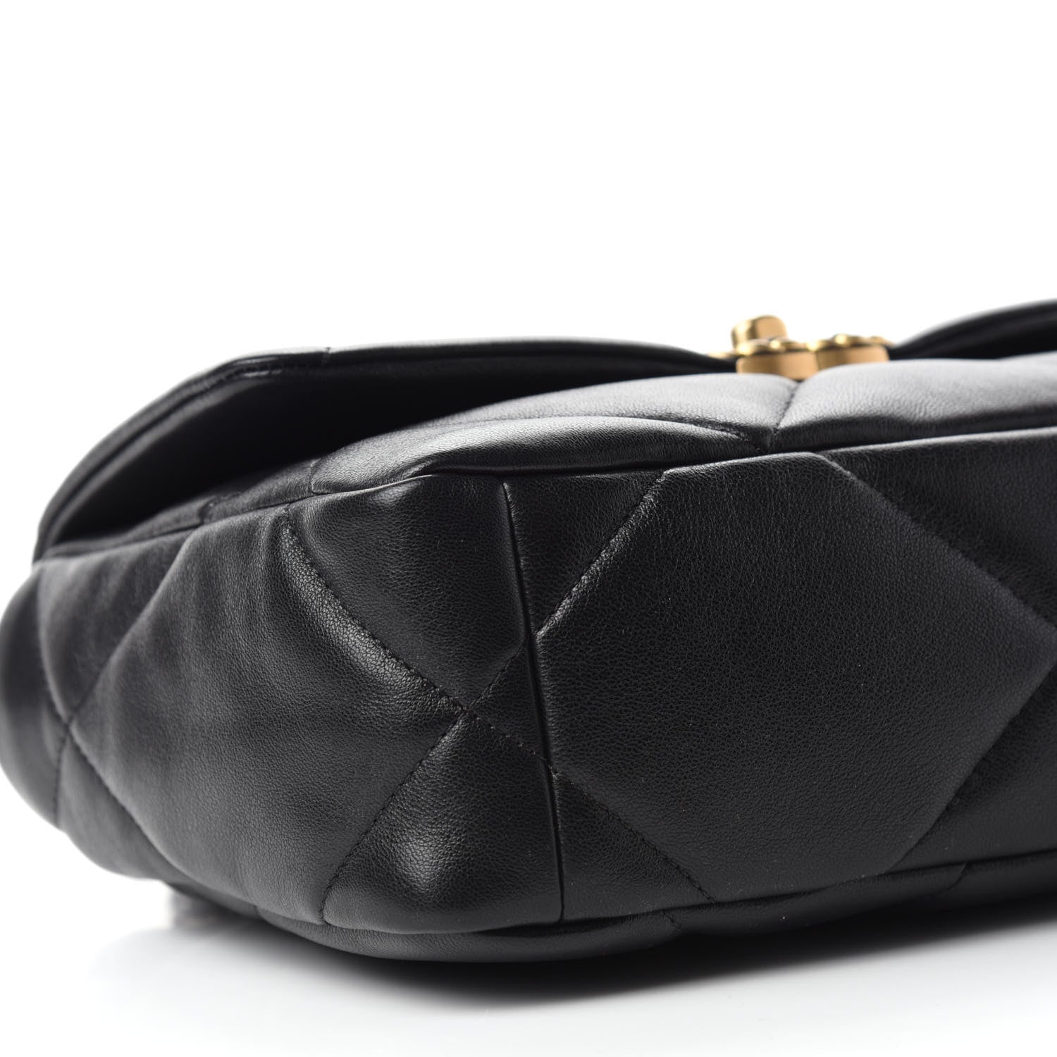 Chanel Lambskin Quilted Medium Chanel 19 Flap Black 6 of 11