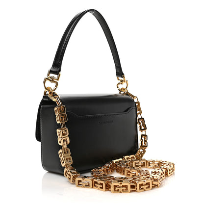 Givenchy Box Calfskin Small 4G Cube Chain Shoulder Bag Black 3 of 8