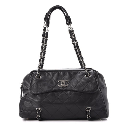 Chanel Lambskin Quilted Small Camera Case Black 1 of 14