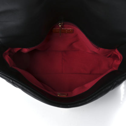 Chanel Lambskin Quilted Large Chanel 19 Flap Black 4 of 10