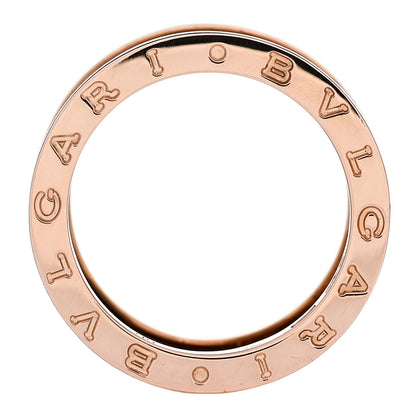 Bulgari 18K Rose Gold B.Zero1 Legend Four-Band Ring 55 7.25 4 of 8