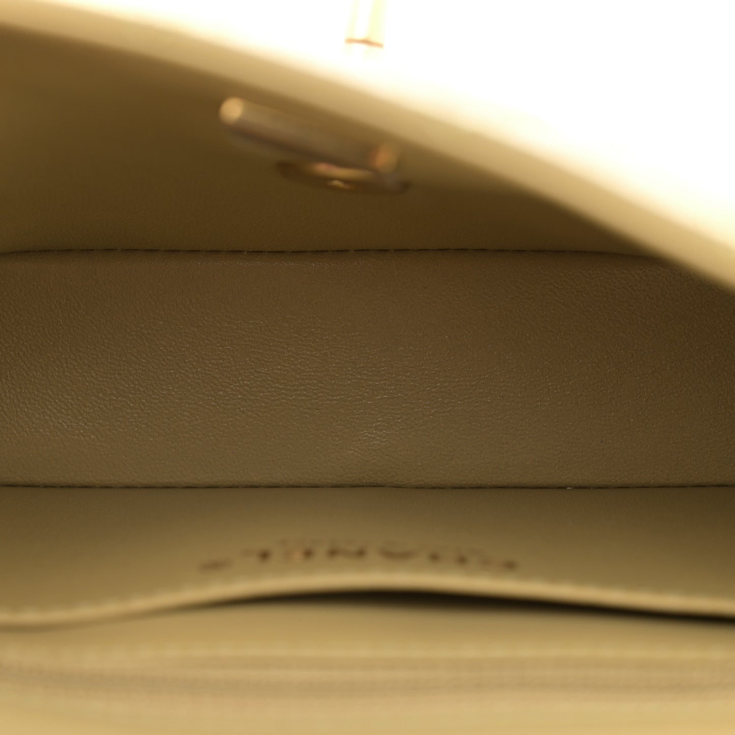 Lambskin Enamel Quilted Mini Coco Hearts Square Flap Light Green