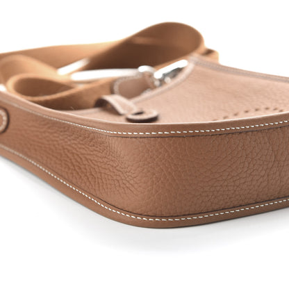 Hermes Taurillon Clemence Evelyne TPM Gold 5 of 8