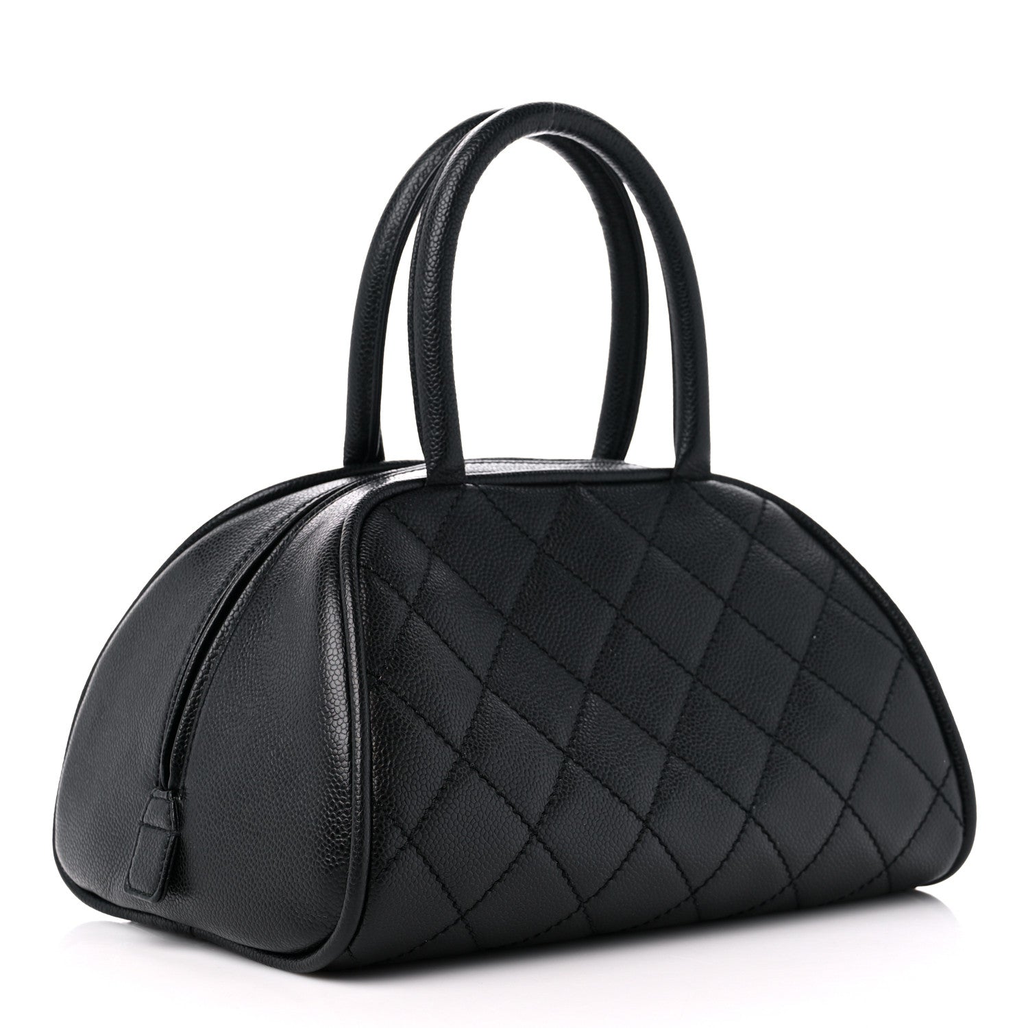 Chanel Caviar Quilted Small Bowler Black 3 of 9