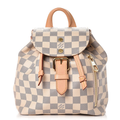 Louis Vuitton Damier Azur Sperone BB Backpack 1 of 7