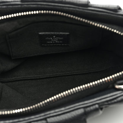 Louis Vuitton LOUIS VUITTON Mahina Scala Mini Pouch Black 5 of 8