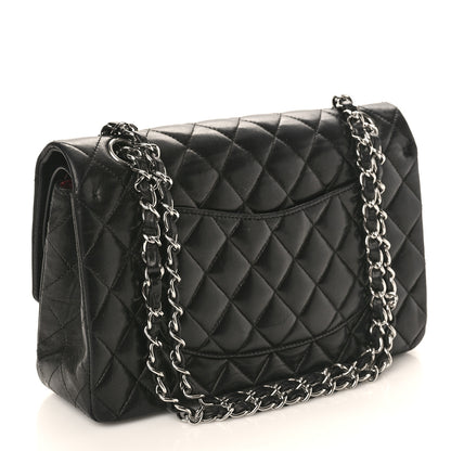 Chanel Lambskin Quilted Medium Double Flap Black 3 of 10
