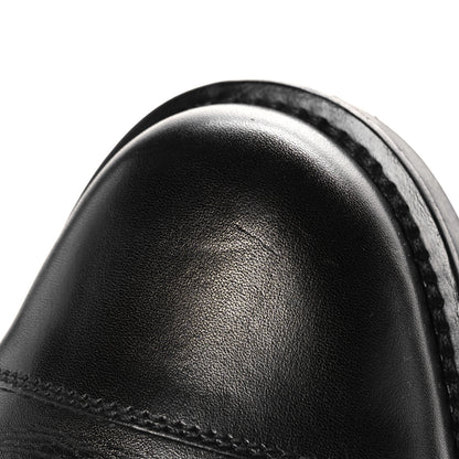 Louis Vuitton Calfskin Wonderland Ranger Boots Black 37 9 of 13