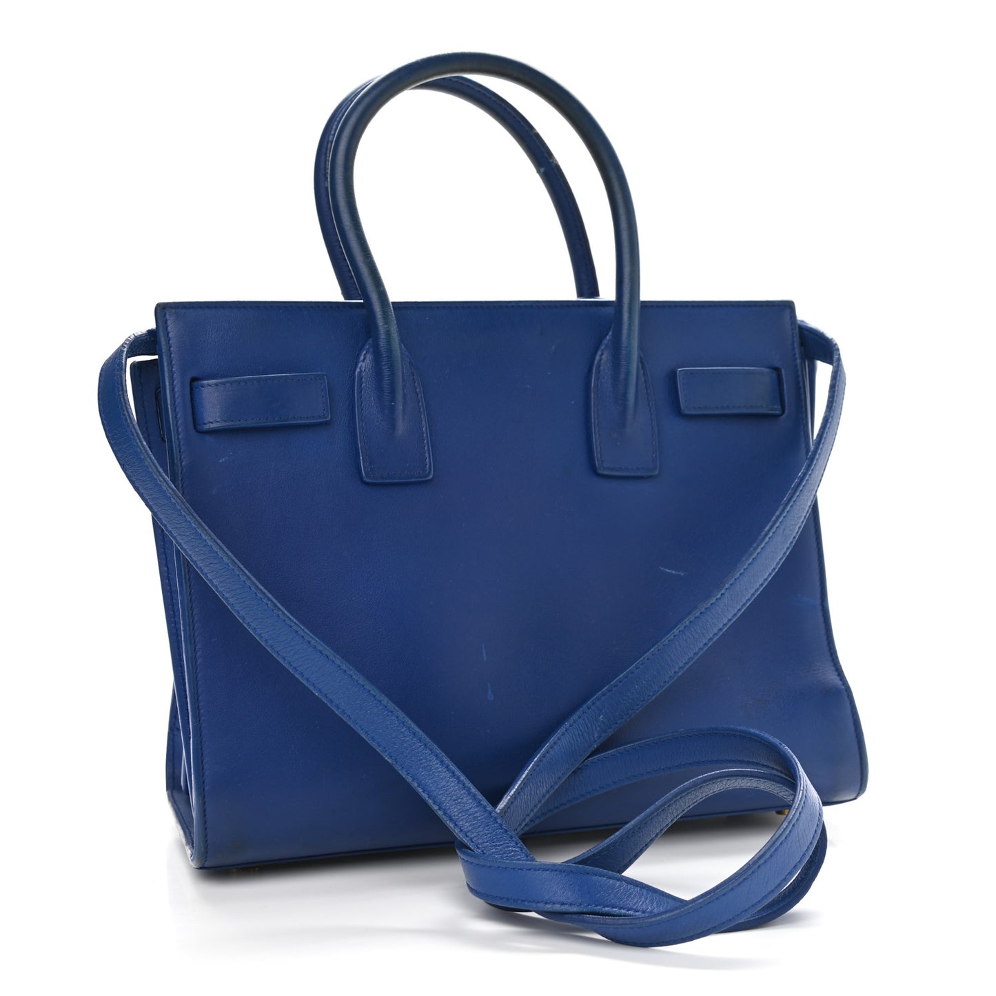 Calfskin Baby Sac De Jour Royal Blue