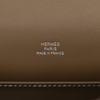 Hermes Swift Kelly Pochette Clutch Etoupe 8 of 10