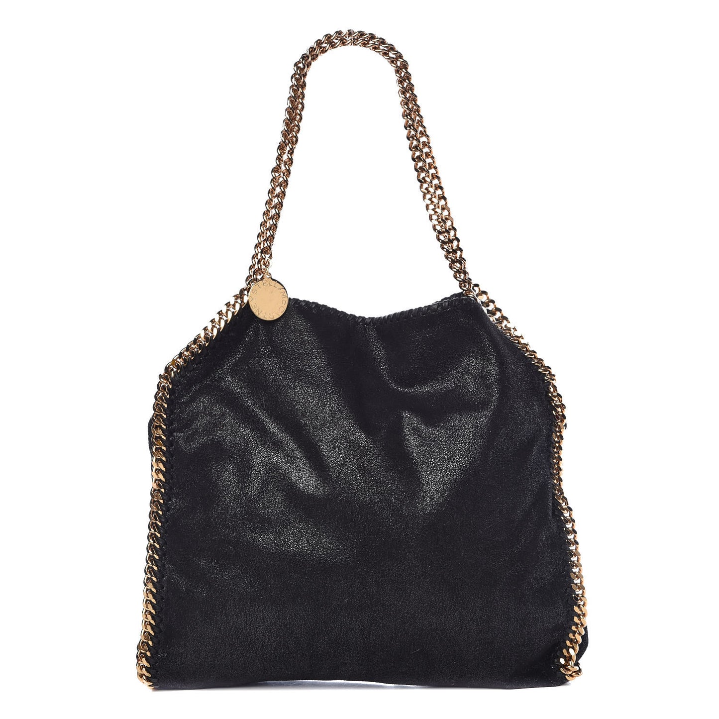 Shaggy Deer Small Falabella Tote Black