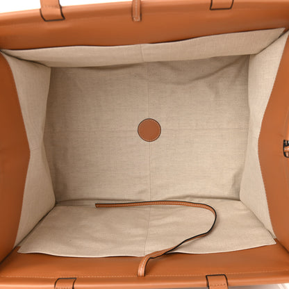 Loewe Grained Calfskin Cushion Tote Tan 5 of 9