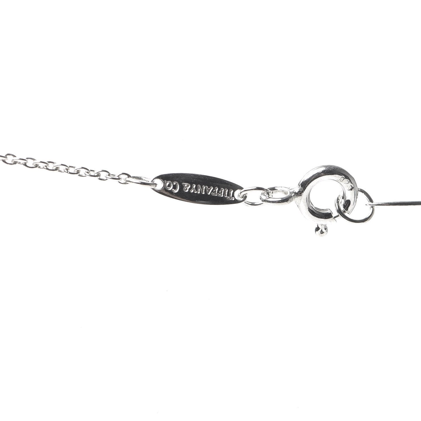 Sterling Silver Elsa Peretti Bottle Pendant Necklace