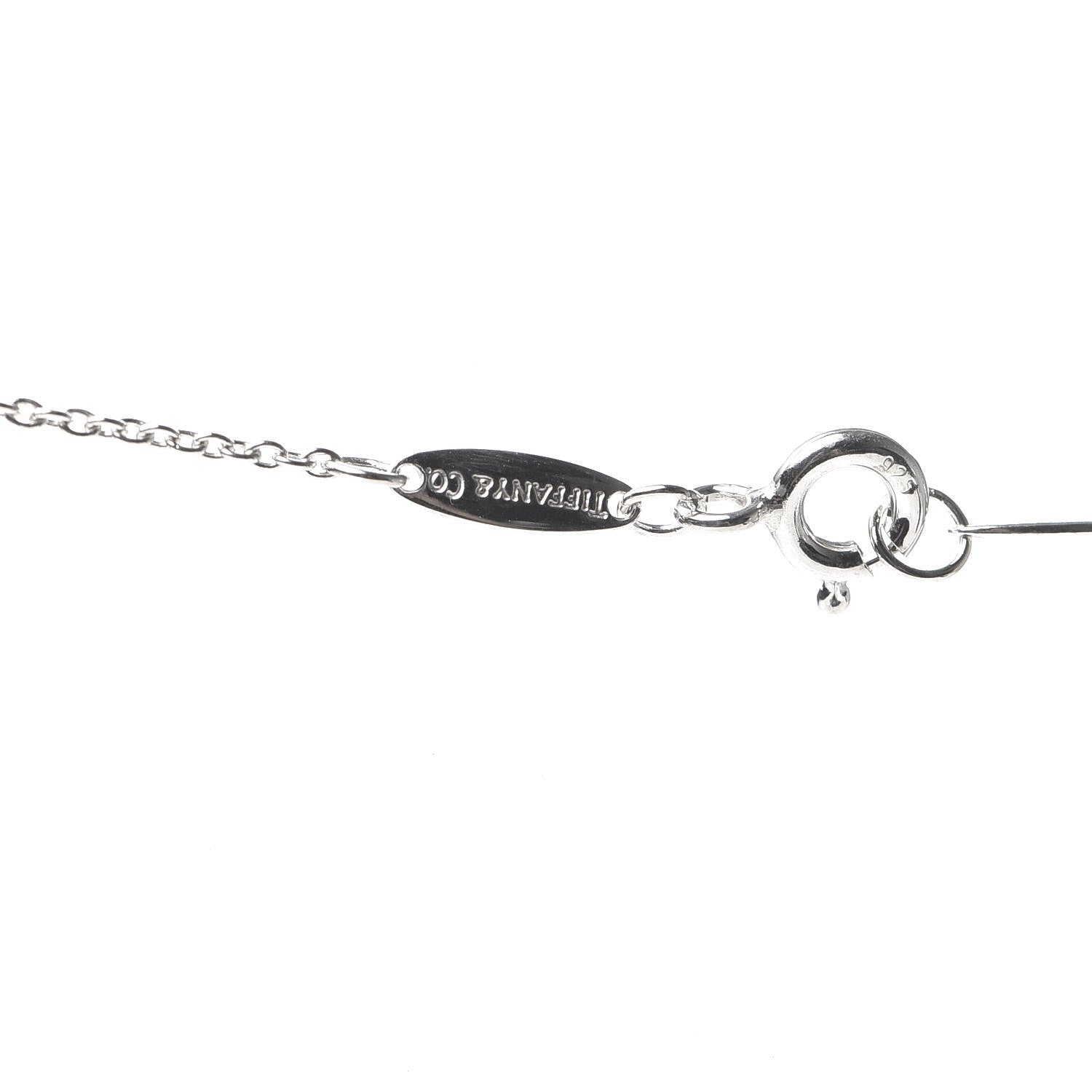Tiffany Sterling Silver Elsa Peretti Bottle Pendant Necklace 5 of 7