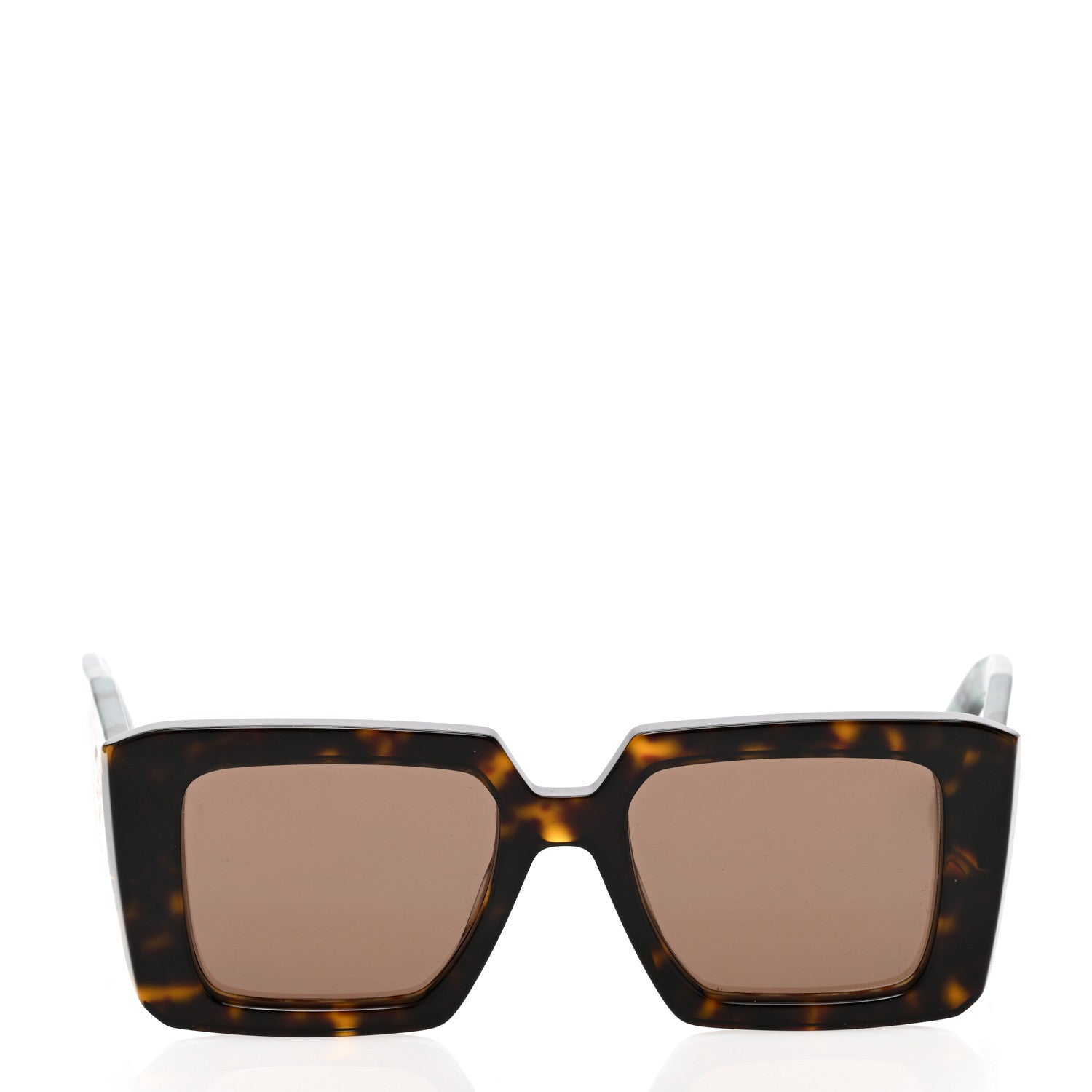Prada Acetate Symbole Sunglasses SPR 23Y Red Tortoise 2 of 8