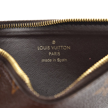 Louis Vuitton Monogram Josephine Wallet Zippered Insert Fuchsia 6 of 7