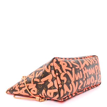 Louis Vuitton Monogram Graffiti Neverfull GM Orange 4 of 11
