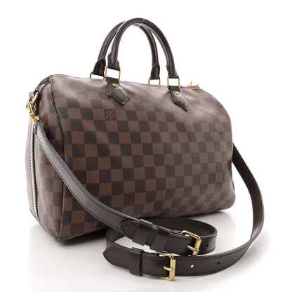 Louis Vuitton Damier Ebene Speedy Bandouliere 30 3 of 11