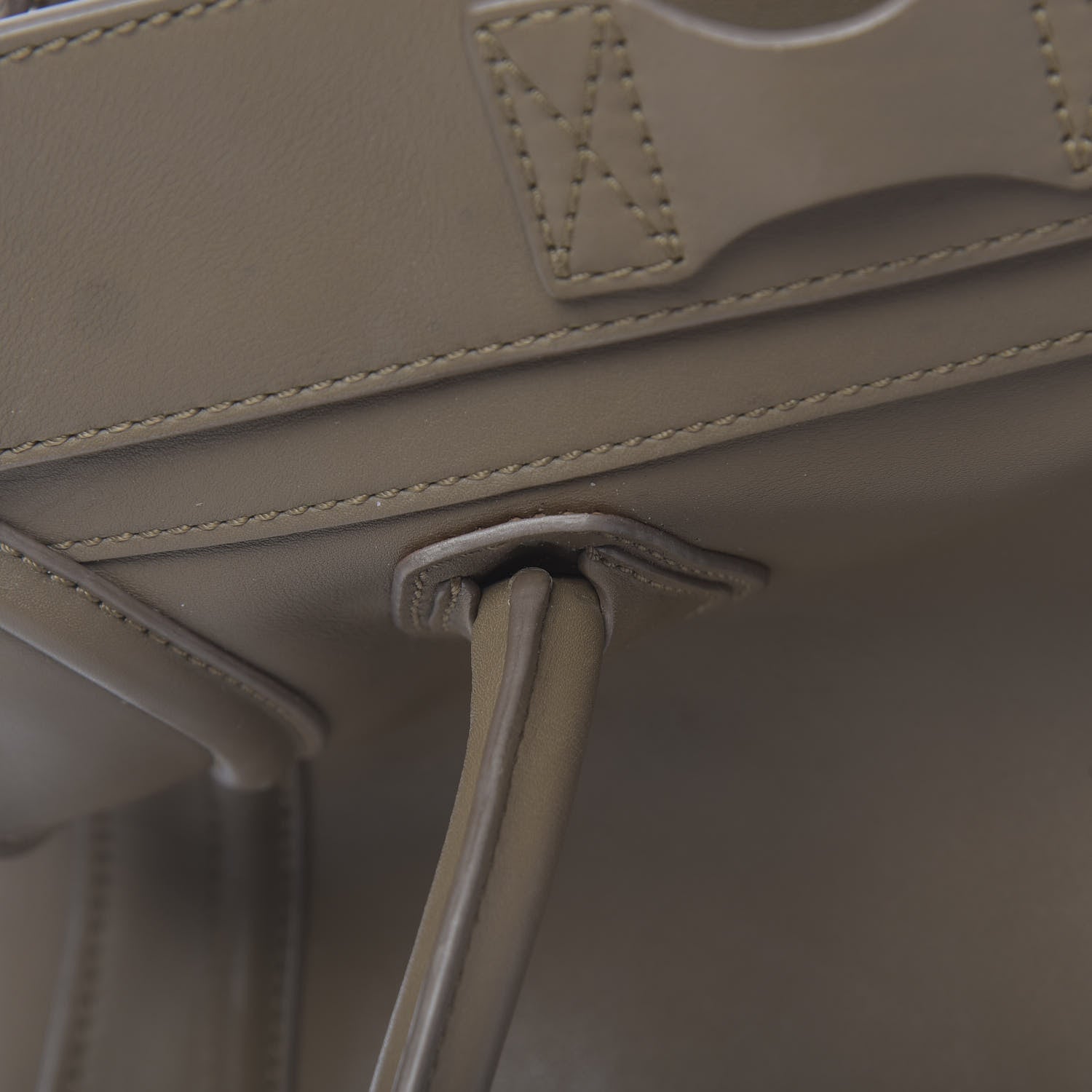 Celine Smooth Calfskin Mini Luggage Souris 15 of 28