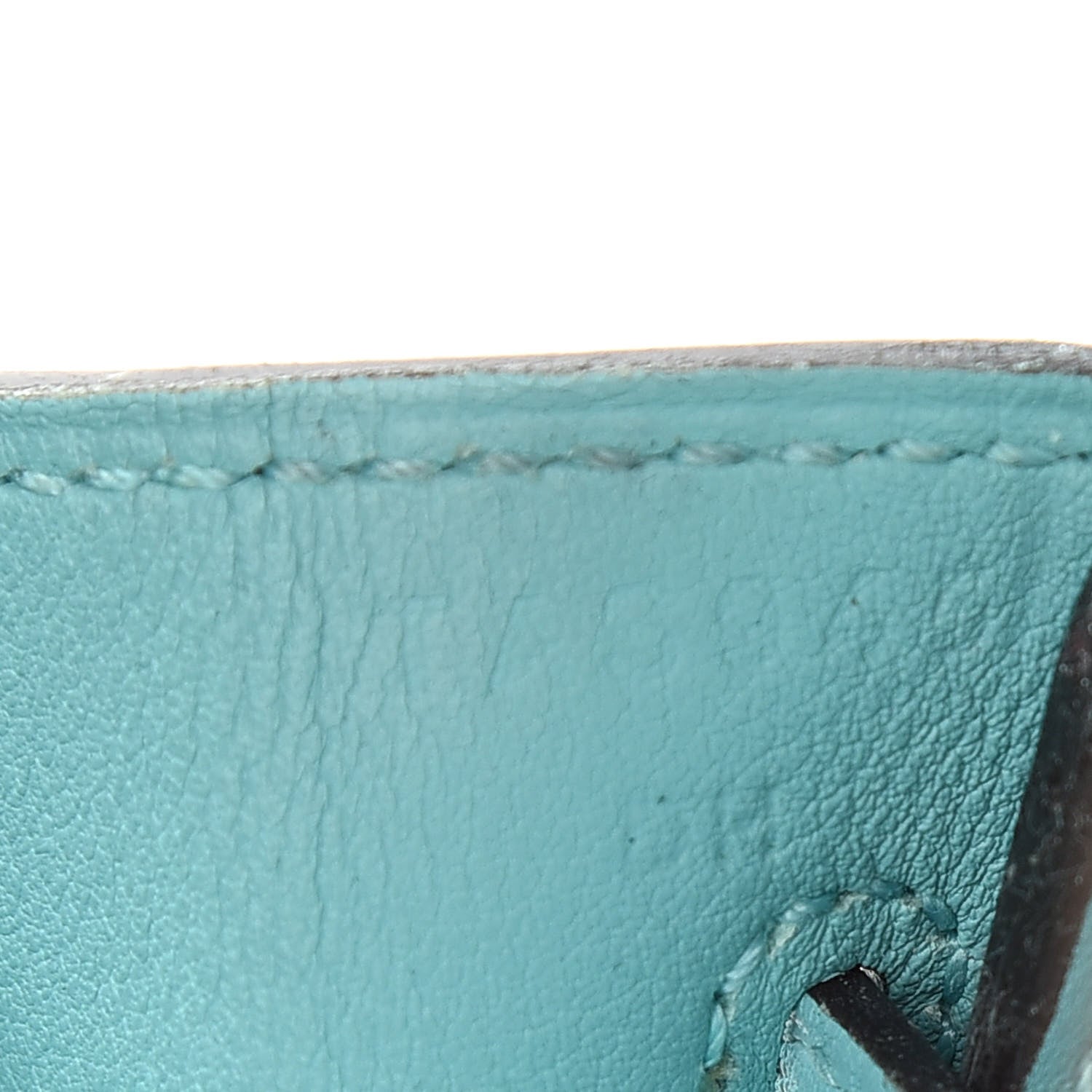 Hermes Swift Birkin 25 Bleu Atoll 7 of 12