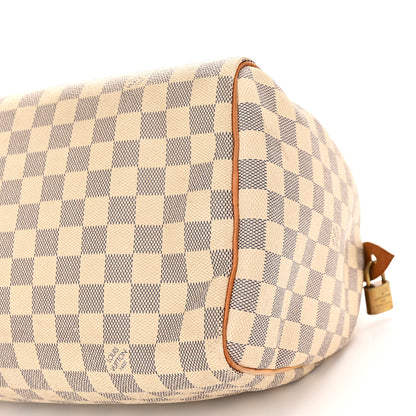 Louis Vuitton LOUIS VUITTON Damier Azur Speedy 30 9 of 12