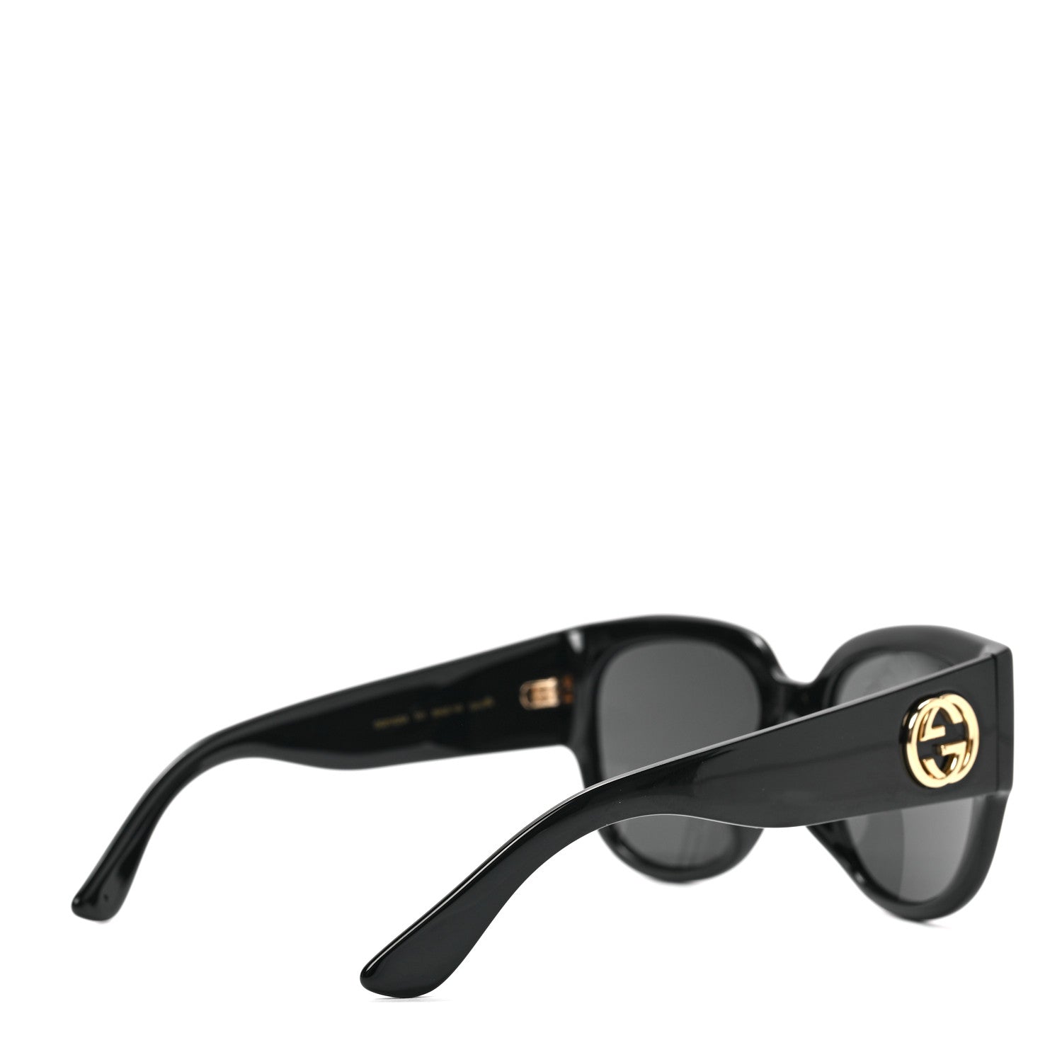 Gucci Acetate Square Frame Sunglasses GG0142SA Black 4 of 7