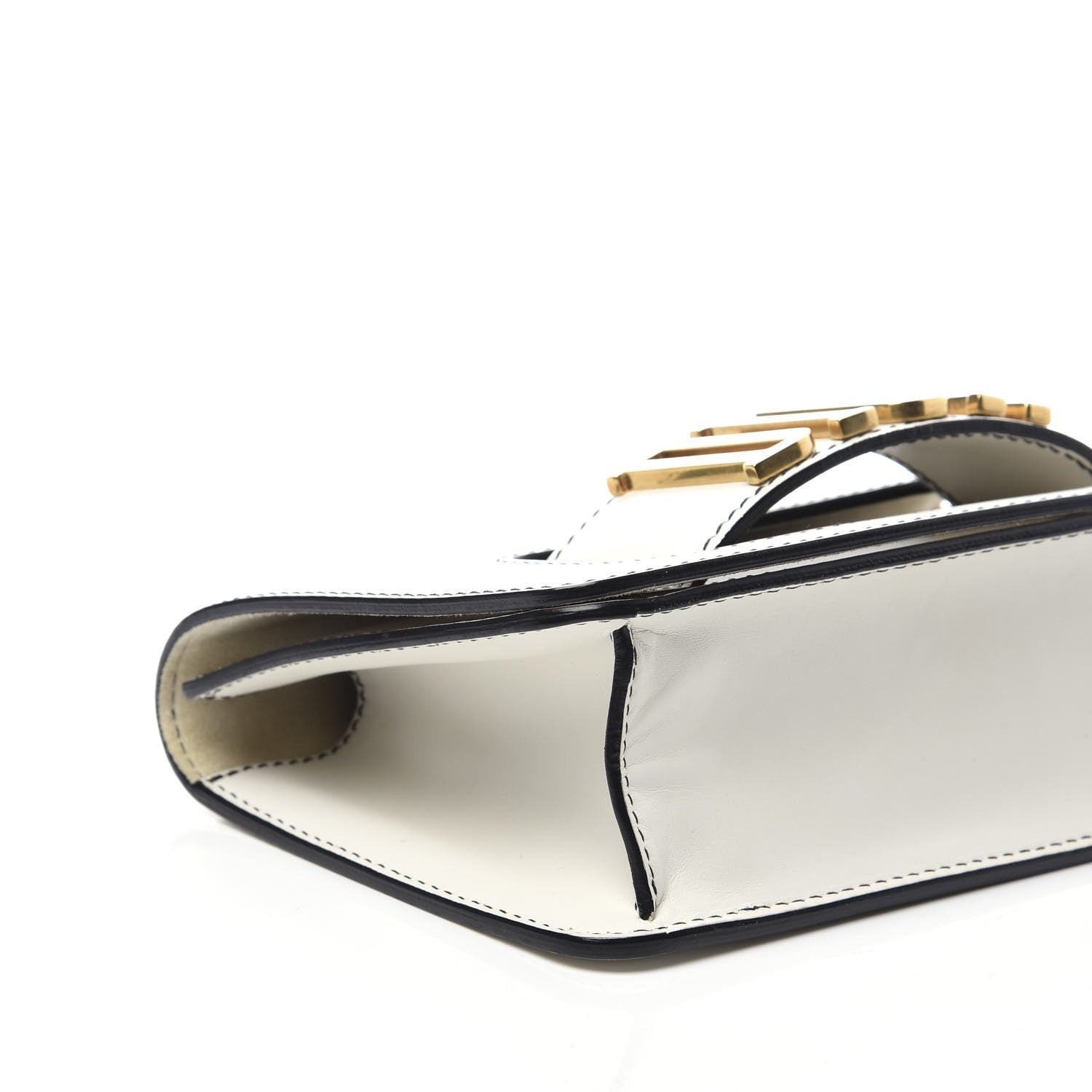 Christian Dior Smooth Calfskin Dio(r)evolution Flap Clutch White 10 of 18