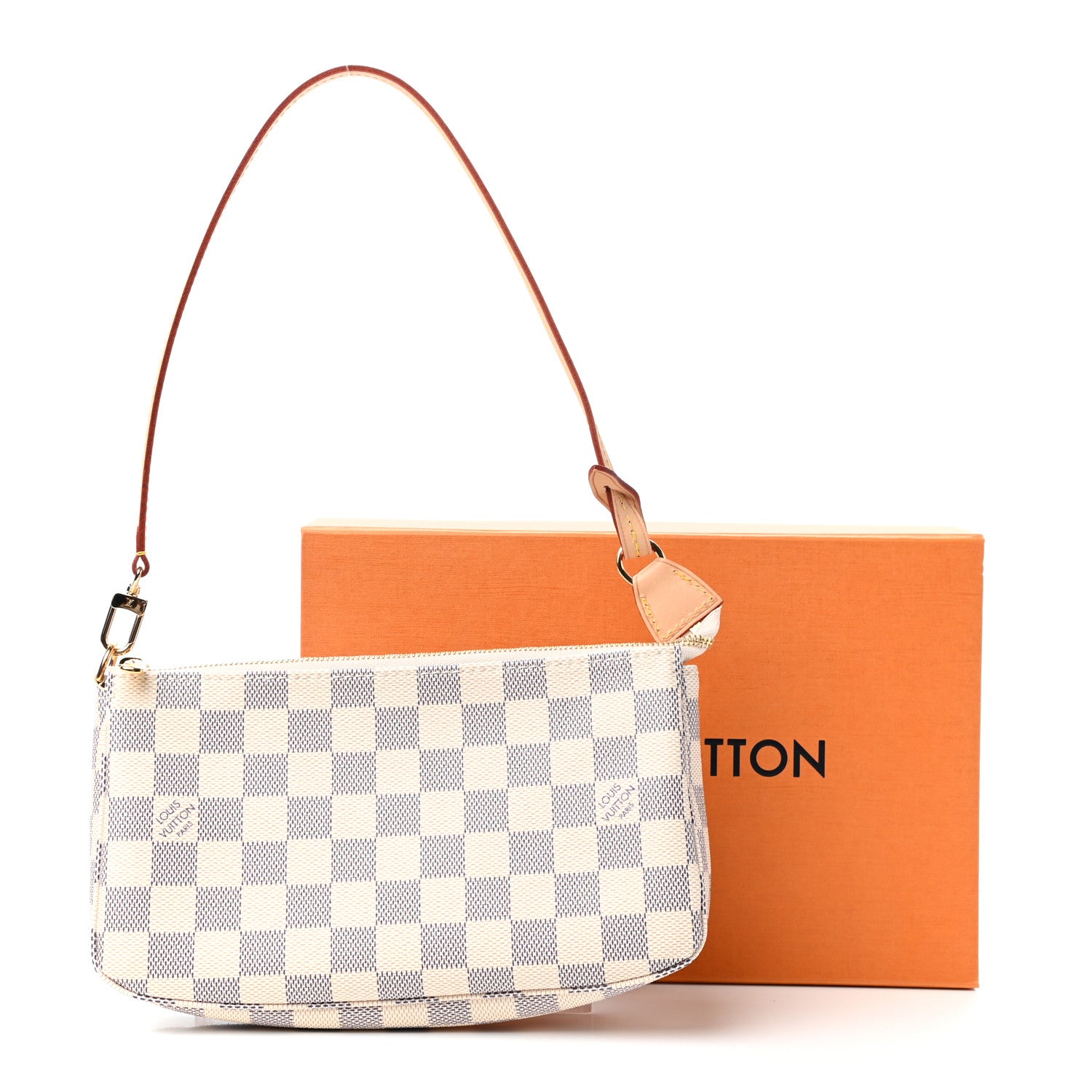 Louis Vuitton Damier Azur Pochette Accessories NM 10 of 10