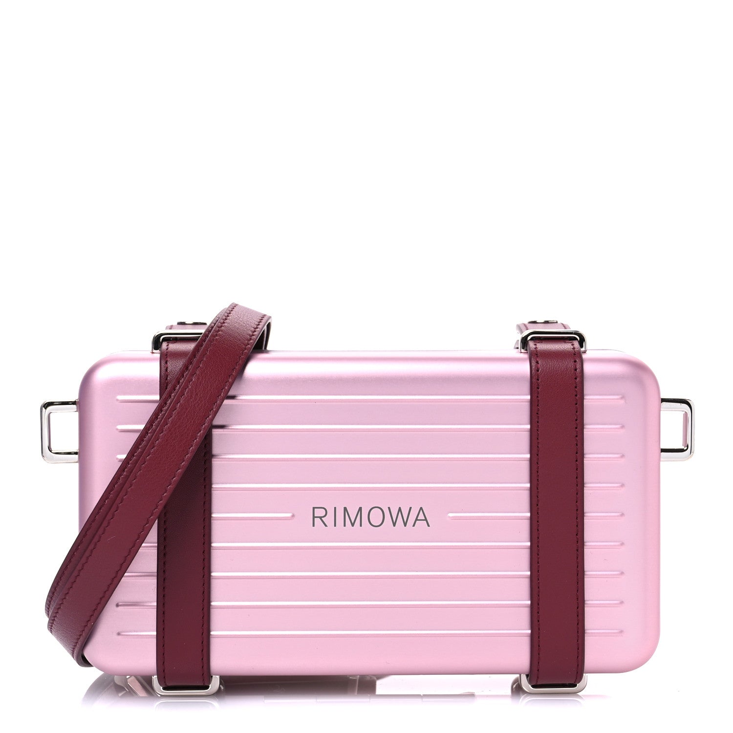 Christian Dior X RIMOWA Aluminum Personal Clutch On Strap Rose 1 of 11