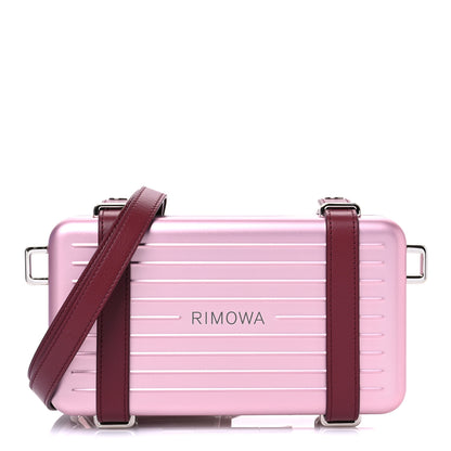 Christian Dior X RIMOWA Aluminum Personal Clutch On Strap Rose 1 of 11