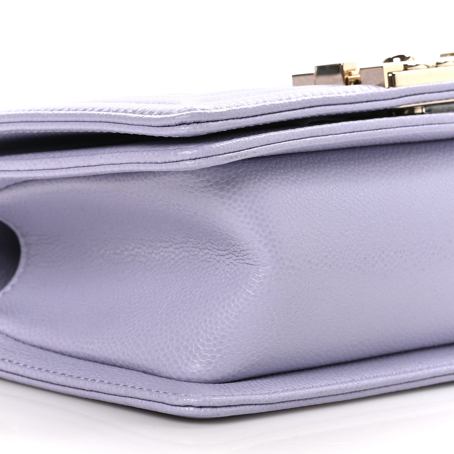 Chanel Caviar Quilted Small Boy Flap Light Purple 8 of 9