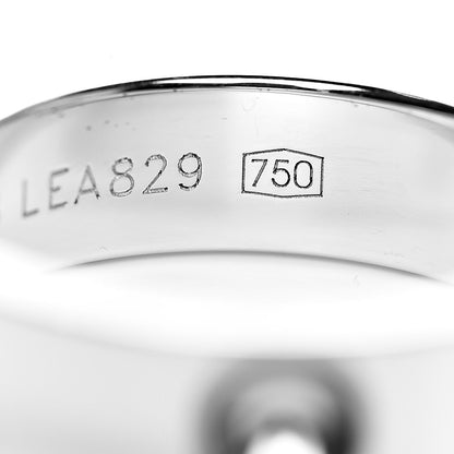 Louis Vuitton 18K White Gold Empreinte Ring 48 4.5 6 of 6