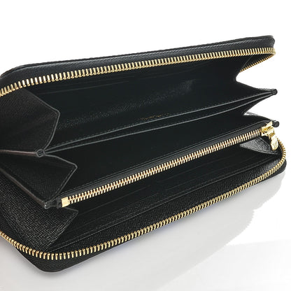 Louis Vuitton Epi Damier Race Zippy Wallet Black Rouge 5 of 6