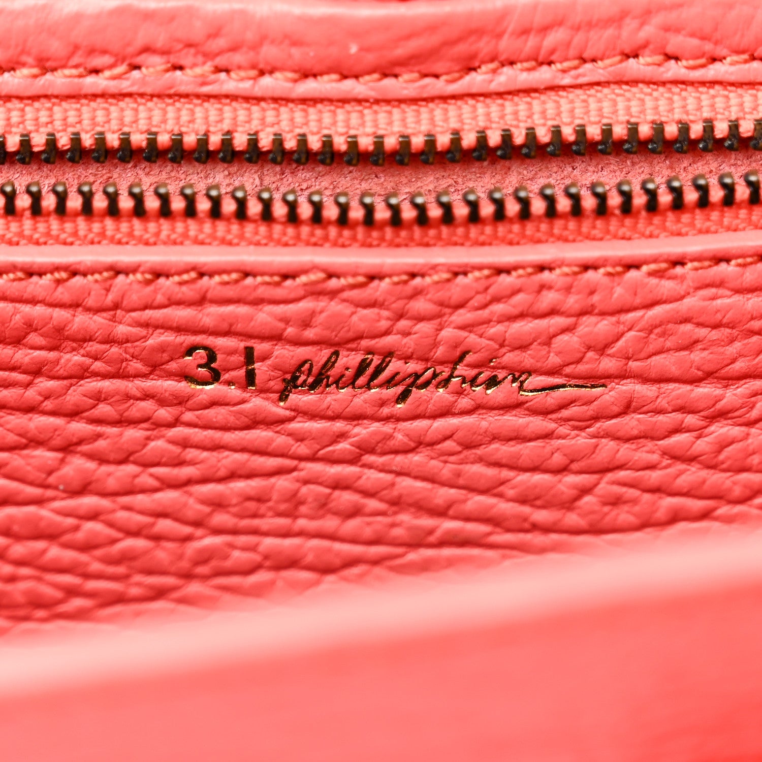 3.1 Phillip Lim Textured Calfskin Mini Pashli Satchel Raspberry 7 of 12