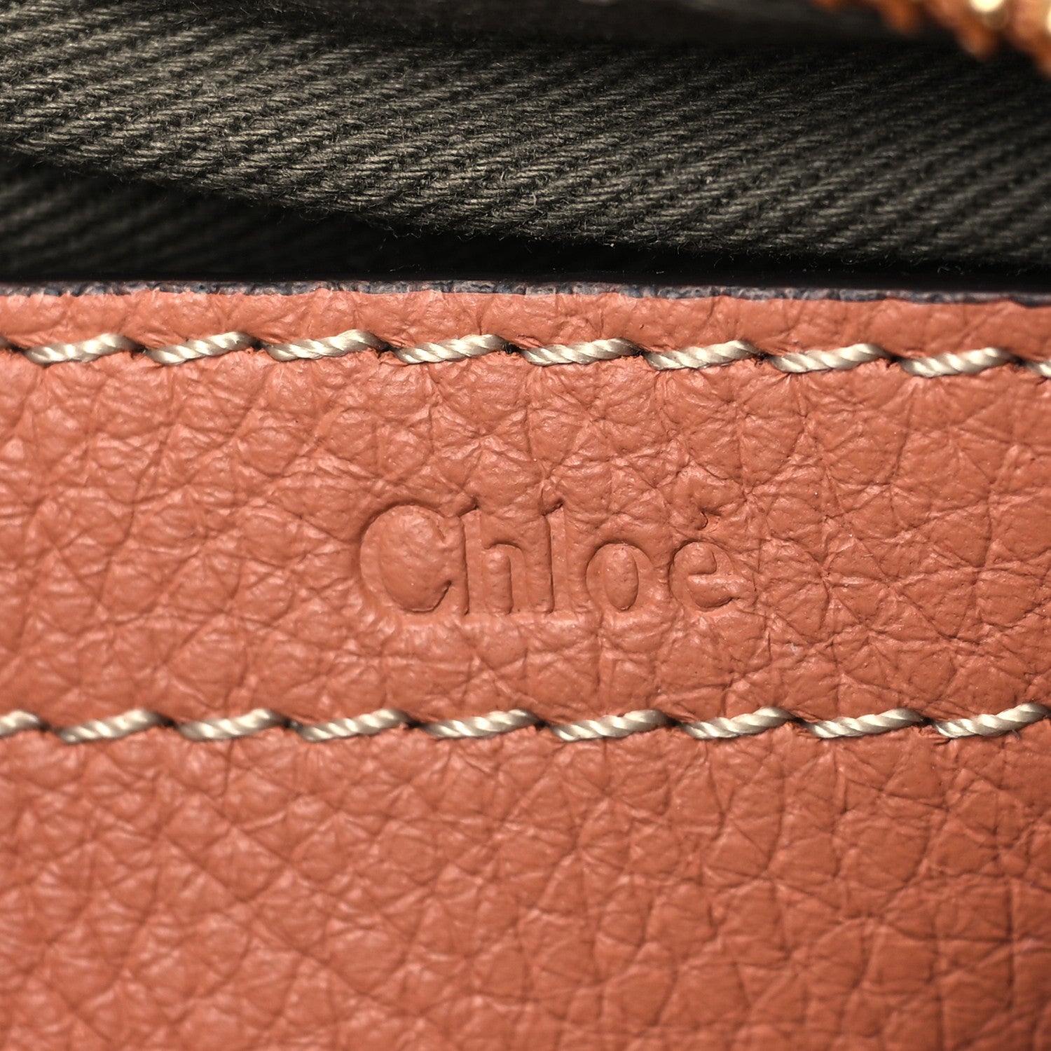 Chloe Calfskin Mini Marcie Satchel Muted Brown 5 of 11