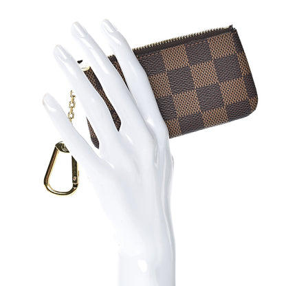 Louis Vuitton Damier Ebene Key Pouch 2 of 7