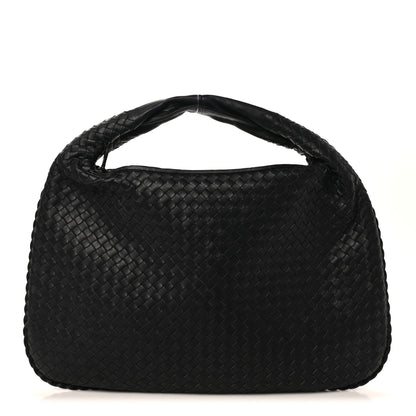 Bottega Veneta Nappa Intrecciato Large Veneta Hobo Black 1 of 9