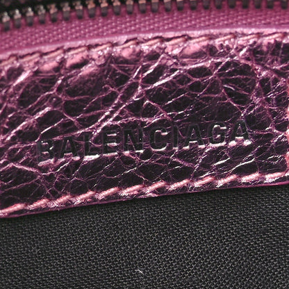 Balenciaga Metallic Agneau Arena Crystal Neo Cagole Handbag XS Met Pink 6 of 10