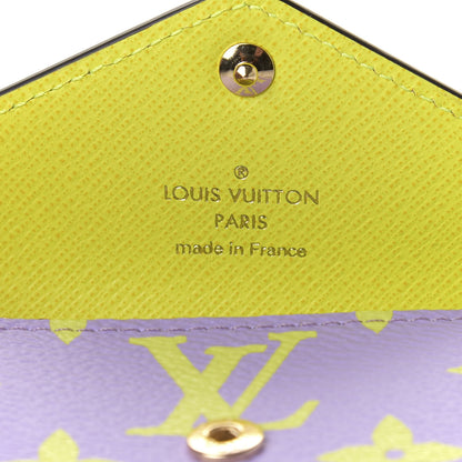 Louis Vuitton Monogram Giant Zoe Wallet Pink Lilac 7 of 10