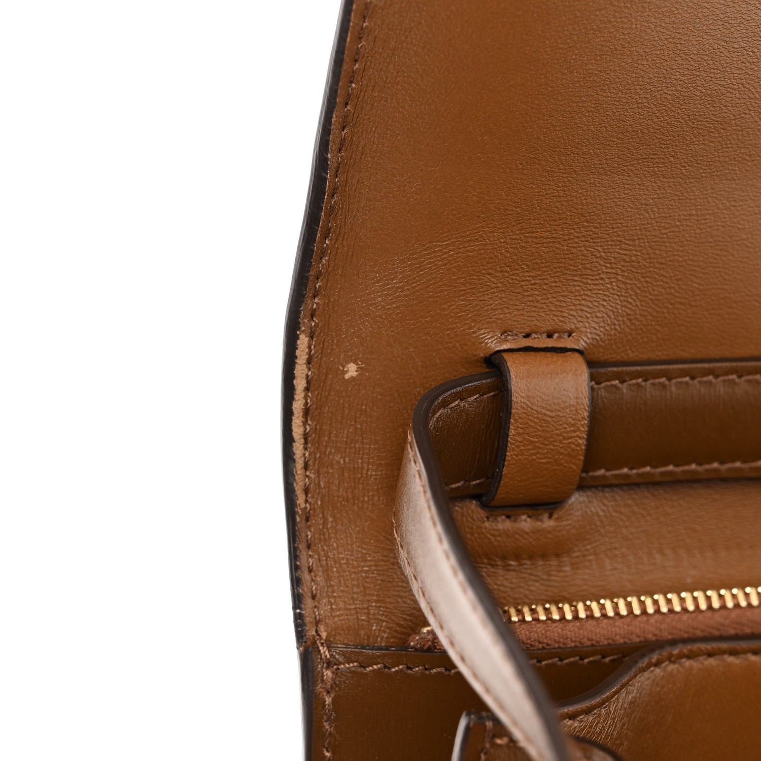 Celine Box Calfskin Medium Classic Box Flap Bag Camel 13 of 16