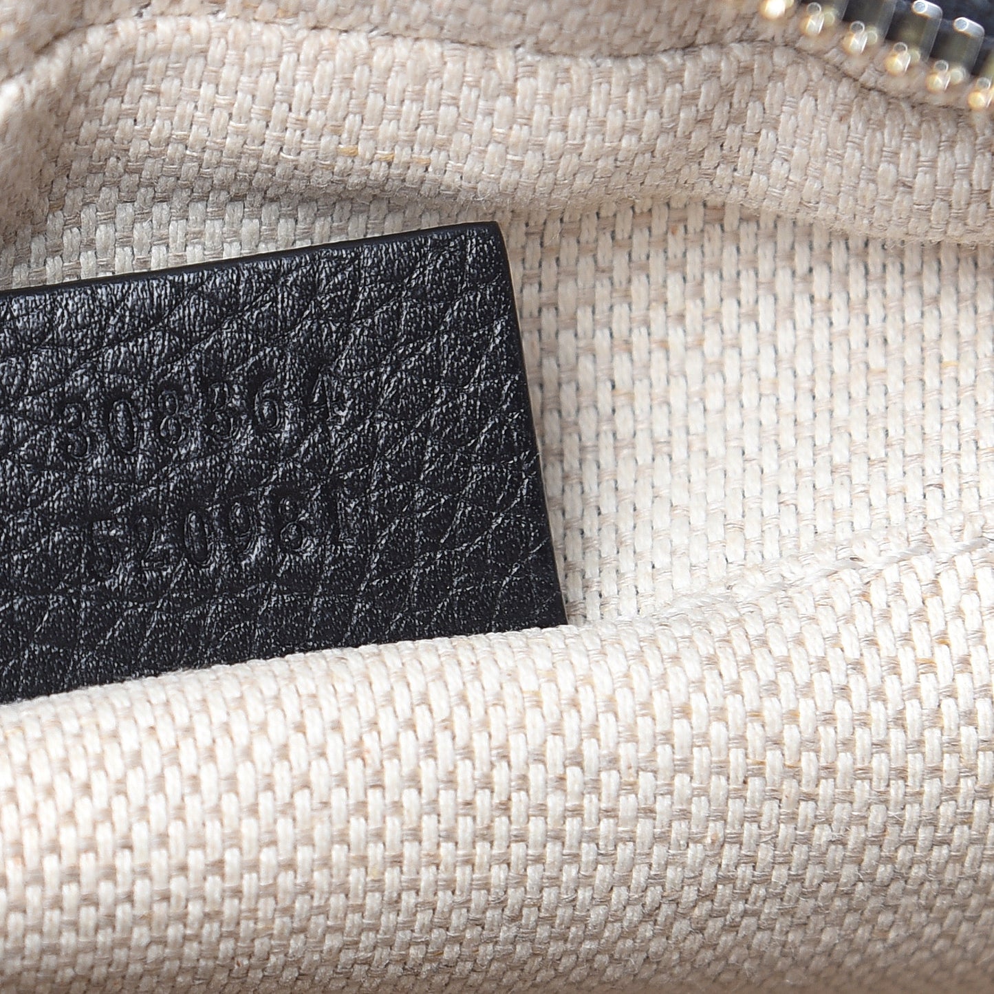 Pebbled Calfskin Small Soho Disco Bag Black