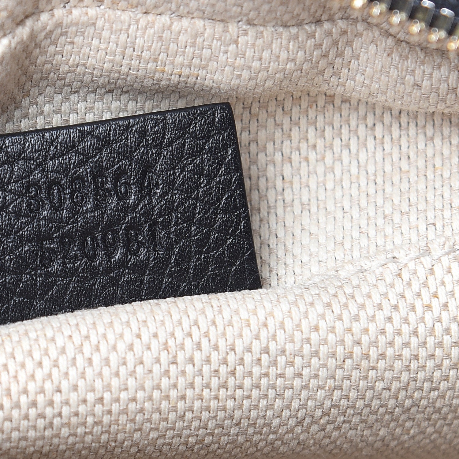 Gucci Pebbled Calfskin Small Soho Disco Bag Black 7 of 10