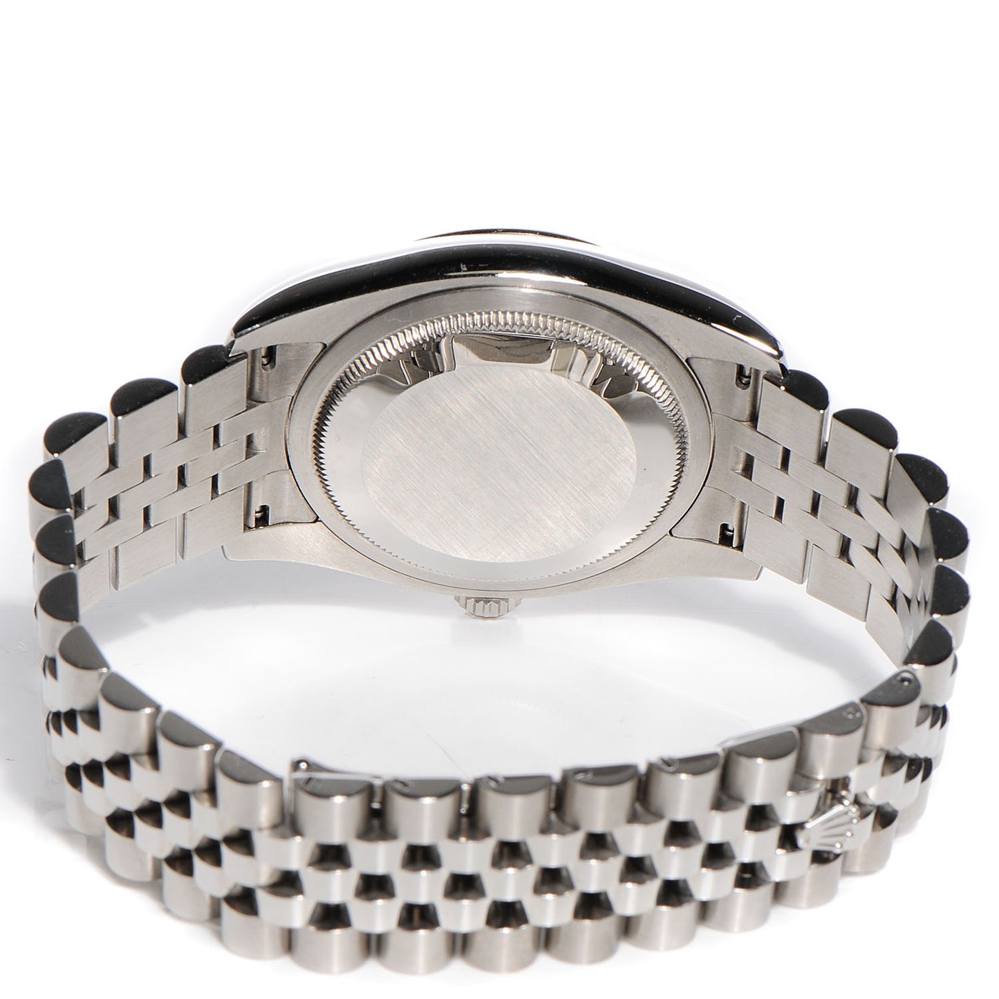 Stainless Steel 18K White Gold 36mm Oyster Perpetual Datejust Watch White Roman 116234