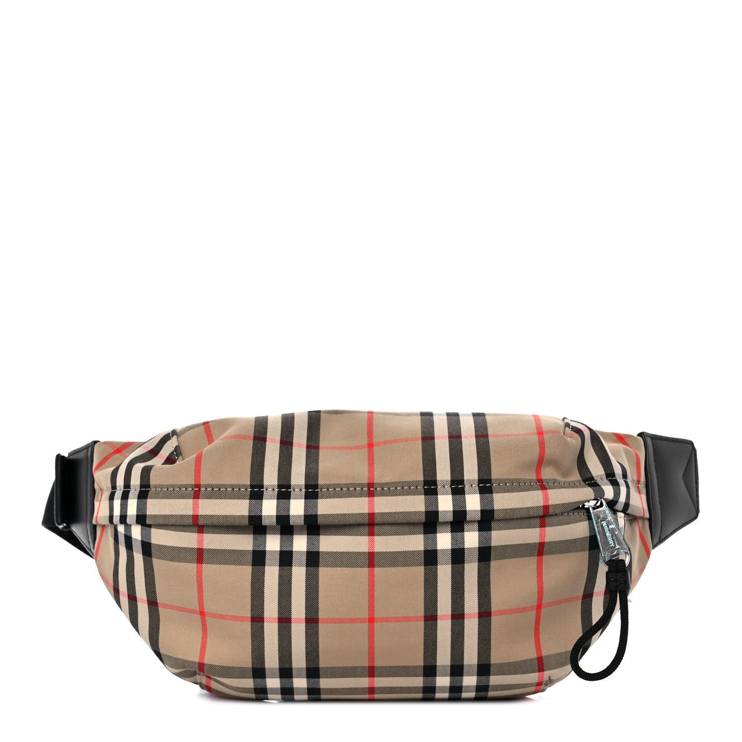 Nylon Vintage Check Sonny Bum Bag Archive Beige