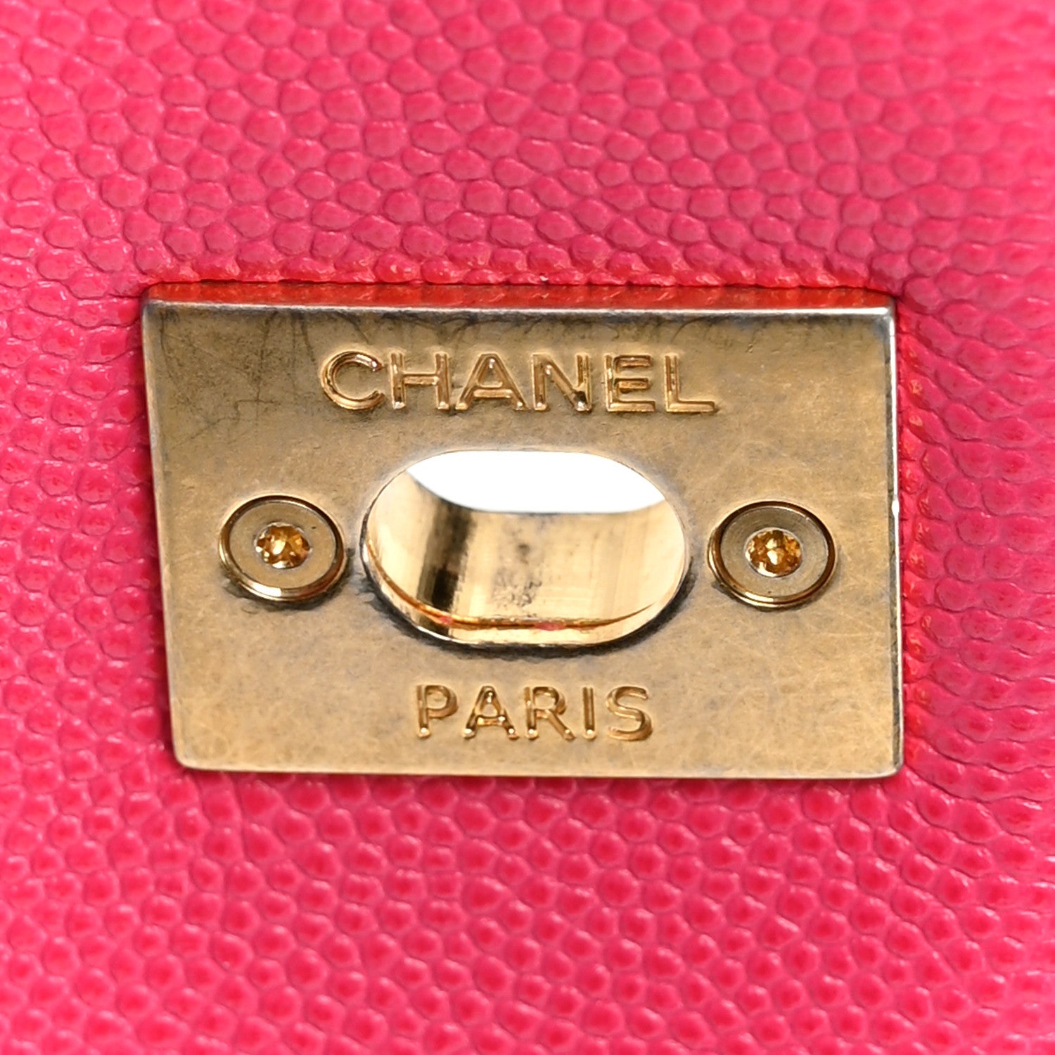 Chanel Caviar Quilted Small Fashion Therapy Flap Bag Dark Pink 6 of 10