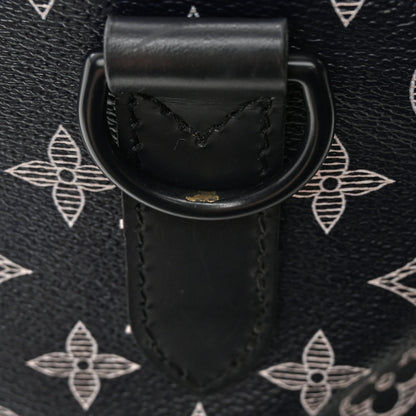 Louis Vuitton Monogram Upside Down Keepall Bandouliere 50 Ink 10 of 11